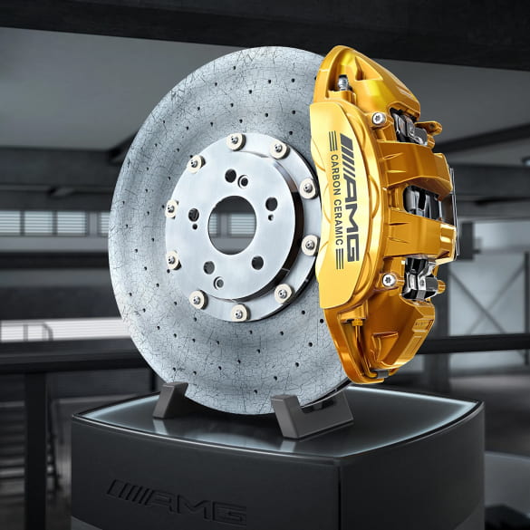 AMG ceramic brake disc set front AMG GT C192 Genuine Mercedes-AMG