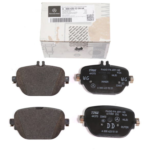 AMG Rear brake pads set GLC C253 X253 GLC 63 AMG Genuine Mercedes-AMG | A0004205204-253 AMG Rear brake pads set GLC C253 X253 GLC 63 AMG Genuine Mercedes-AMG | A0004205204-253