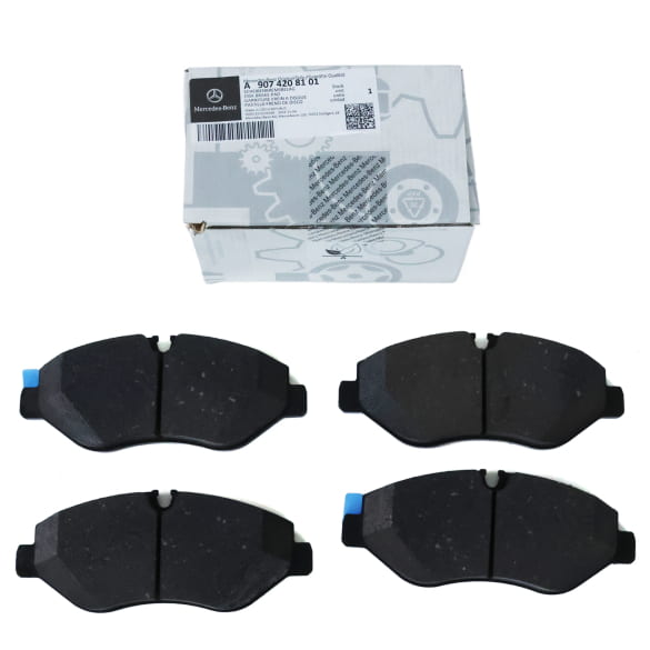 Front brake pads Sprinter 907 genuine Mercedes-Benz | Sprinter907-Bremsbeläge6 Front brake pads Sprinter 907 genuine Mercedes-Benz | Sprinter907-Bremsbeläge6