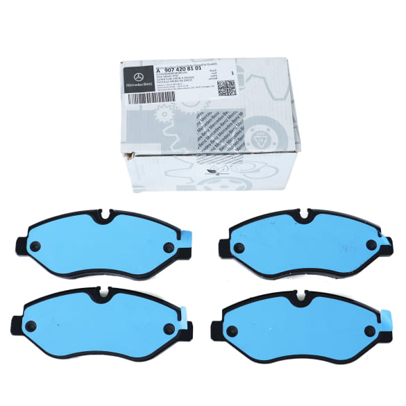 Front brake pads Sprinter 907 genuine Mercedes-Benz | Sprinter907-Bremsbeläge6 Front brake pads Sprinter 907 genuine Mercedes-Benz | Sprinter907-Bremsbeläge6