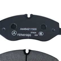 Rear brake pads set V-Class Vito W447 facelift 2 Genuine Mercedes-Benz | A4474200901-Set