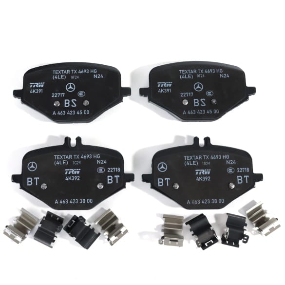 Front brake pads AMG GT C190 Genuine Mercedes-AMG | A0004202704-C190