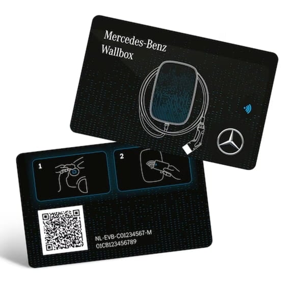 RFID card for Mercedes-Benz Wallbox Genuine Mercedes-Benz
