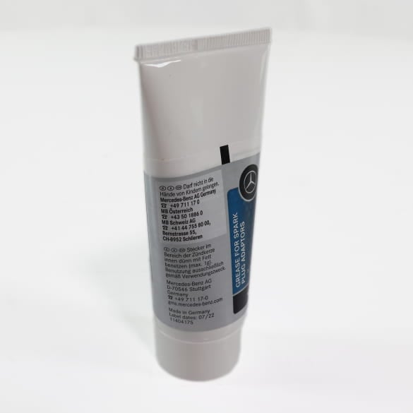 35g grease for spark plug connector A0029890808 Genuine Mercedes-Benz | A0029890808 35g grease for spark plug connector A0029890808 Genuine Mercedes-Benz | A0029890808