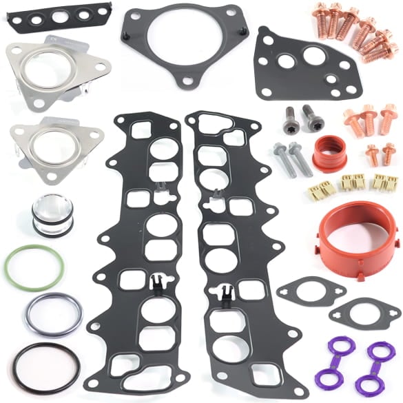 Oil cooler gasket set OM642 engine Genuine Mercedes-Benz