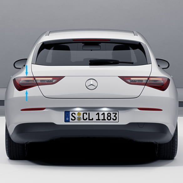 Taillight Rearlight Outer Left Part-LED CLA X118 Pre-Facelift 620 Genuine Mercedes-Benz