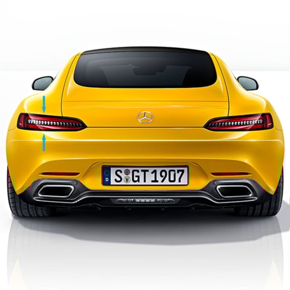 LED Taillight Rearlight Left AMG GT C190 R190 Pre-Facelift Genuine Mercedes-Benz