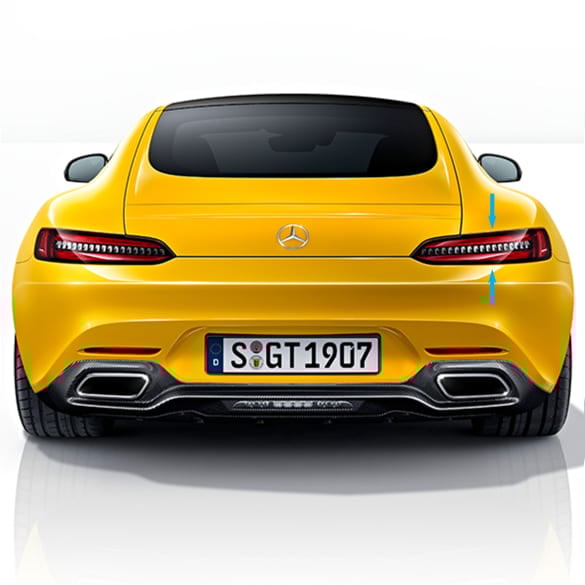 LED Taillight Rearlight Right AMG GT C190 R190 Pre-Facelift Genuine Mercedes-Benz