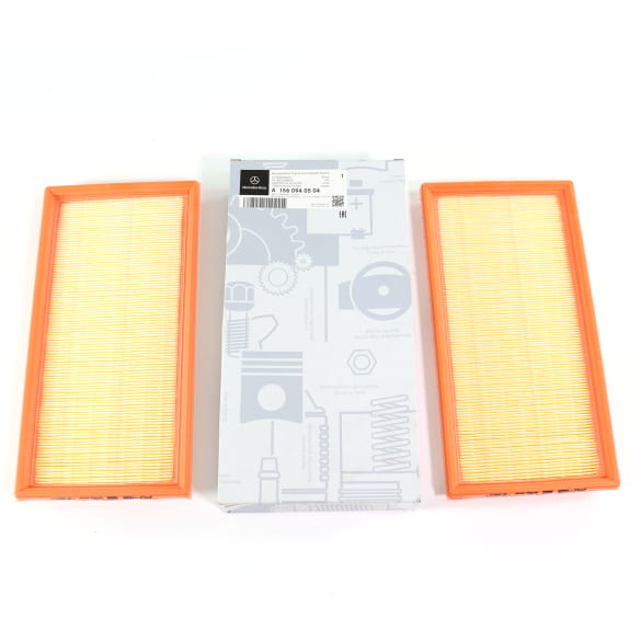 Air filter element 2-piece set A1560940504 AMG 63 Genuine Mercedes-Benz