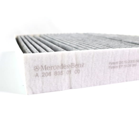Dust filter Activated carbon filter A2068350100 Genuine Mercedes-Benz | A2068350100