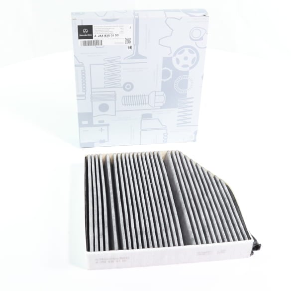Cabin air filter Activated carbon filter A2548350100 dust filter Genuine Mercedes-Benz