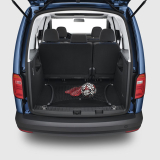 Rete bagagliaio pavimento bagagliaio nera Caddy 5 V SB lunga Original Volkswagen