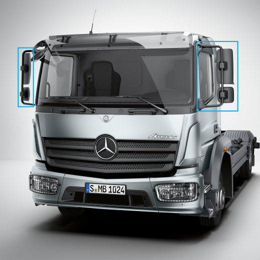 Retrovisor exterior completo Atego Original Mercedes-Benz | Außenspiegel-Atego-967