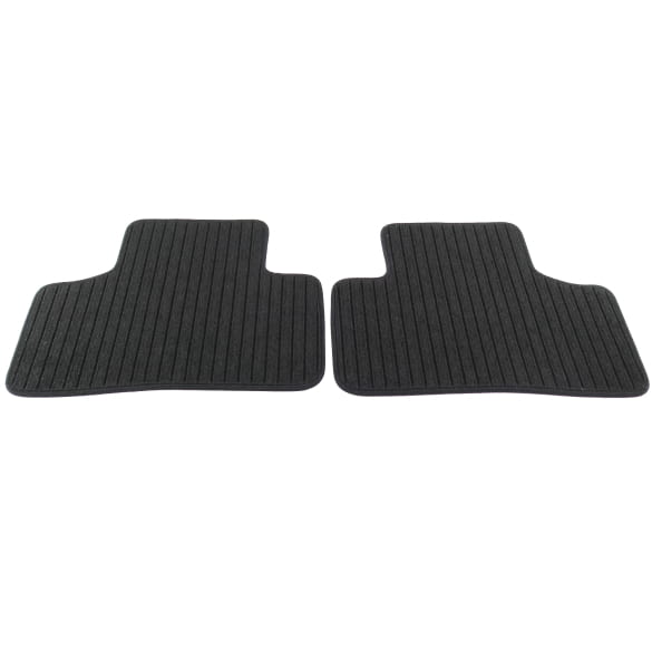 Ribmatten automatten GLC Coupé C254 zwart 2-delig achter O​r | A2546805504 9G32-C254