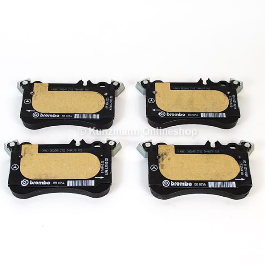 Pastiglie freno anteriori 45 AMG | Originale Mercedes-Benz | bremsbelag-vorne-W176-45AMG