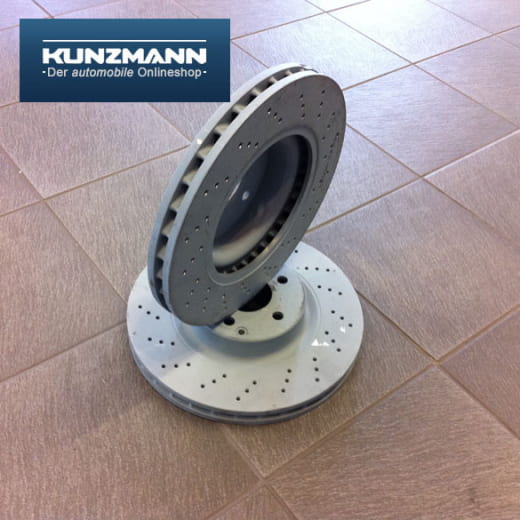 Set dischi freno anteriori | SL 500 R230 | Originale Mercedes-Benz | 