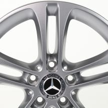 17 inch A-Class W177 genuine Mercedes-Benz rim set himalaya grey matt | A17740104007X68-177