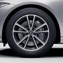 18 inch 5-double-spoke CLS C257 genuine Mercedes-Benz rim set  | A2574010800/0900-7X44