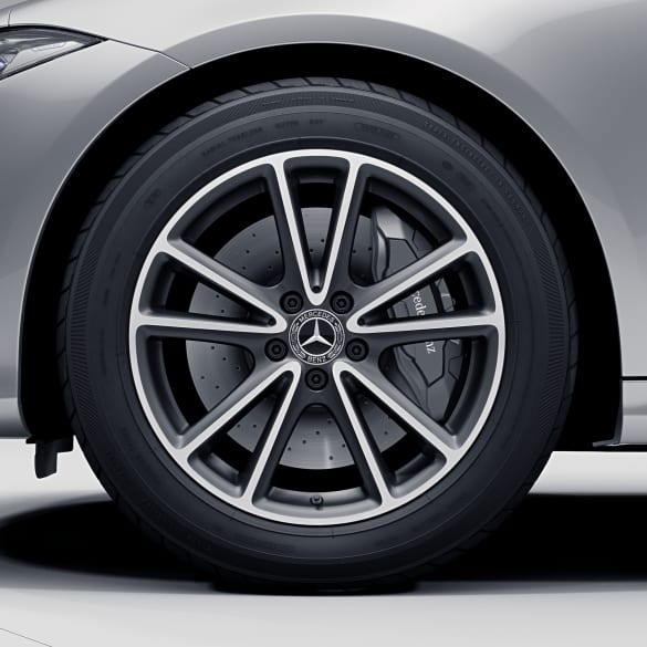 18 inch rim set CLS C257 5-double-spoke-wheel grey genuine Mercedes-Benz