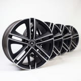 18 inch rim set CLS C257 5-double-spoke-wheel black genuine Mercedes-Benz