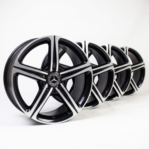 19 inch 5-spoke CLS C257 genuine Mercedes-Benz rim set  | A2574011000/1100-7X23
