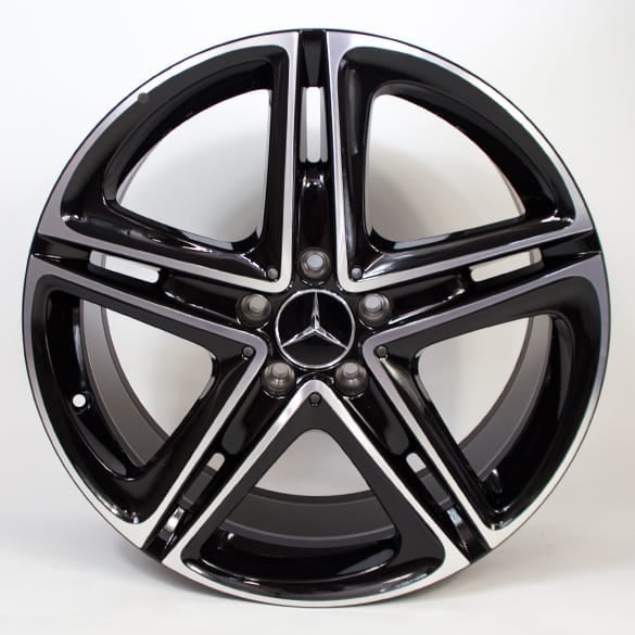 19 inch light alloy wheel set | E-Class Coupé C238 | 5-twin spoke | genuine Mercedes-Benz | A2384010300/0400-7X23-238