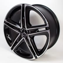 19 inch light alloy wheel set | E-Class Coupé C238 | 5-twin spoke | genuine Mercedes-Benz | A2384010300/0400-7X23-238