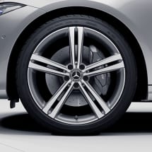 20 inch 5-double-spoke CLS C257 genuine Mercedes-Benz rim set  | A2574010500/0600-7X21