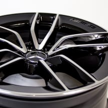 AMG 20 inch 5-double-spoke black CLS C257 genuine Mercedes-Benz rim set  | A2574013100/2200-7X23