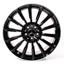 AMG 19 inch multi-spoke A-Class W177 genuine Mercedes-Benz rim set black shiny | A17740116007X72-177