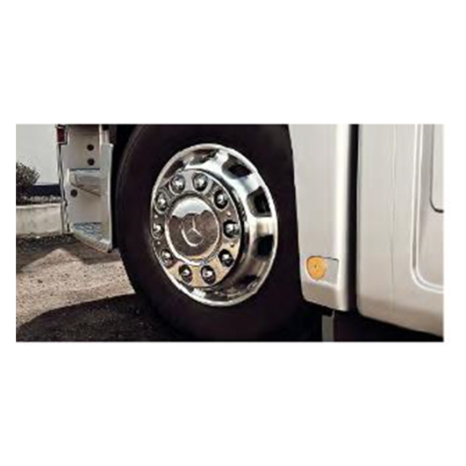 Originele roestvrijstalen moerkapjes Mercedes-Benz | B6752061