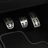 Roestvrijstalen sportpedaaloplagen smart 453 handgeschakelde transmissie origineel Brabus