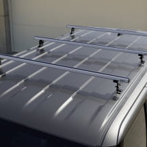 Roof bars KIA PV5 Aluminium 3-piece Silver Black | SW210ADE03ALS