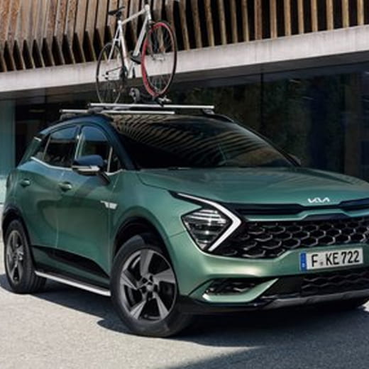 Roof rack basic cross bars KIA Sportage NQ5 Aluminium Genuine KIA | R2211ADE00AL