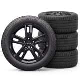 Roues hiver 17 pouces Kia K4 Bridgestone à 5 doubles branches Amsa noir