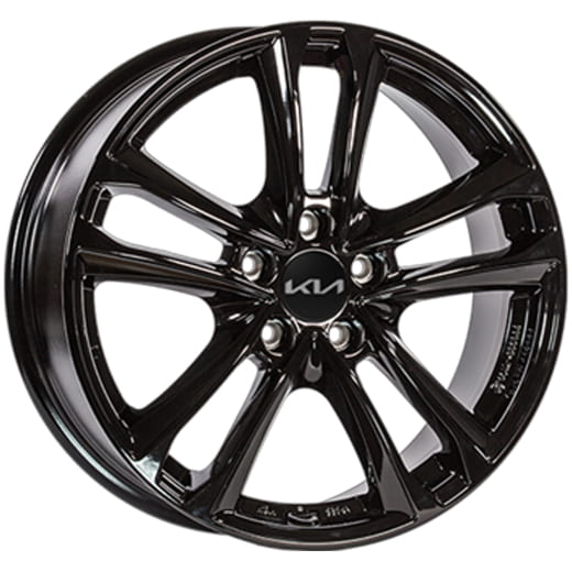 Roues hiver 20 pouces Kia EV6 CV Tarvos 5 doubles branches noir | WTEV62025545BRTB-K