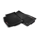 RS6 Rubber floor mats Audi A6 C8 2-piece front black