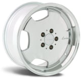 Lorinser RS90 set cerchi 17 pollici argento 8x17 ET33 W201 W202 W124 W210