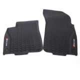 Tappetini in gomma RSQ8 Audi Q8 4M 2 pezzi anteriori nero