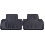 Rubber all-weather car mats Black C-Class EQ W520 Rear Genuine Mercedes-Benz