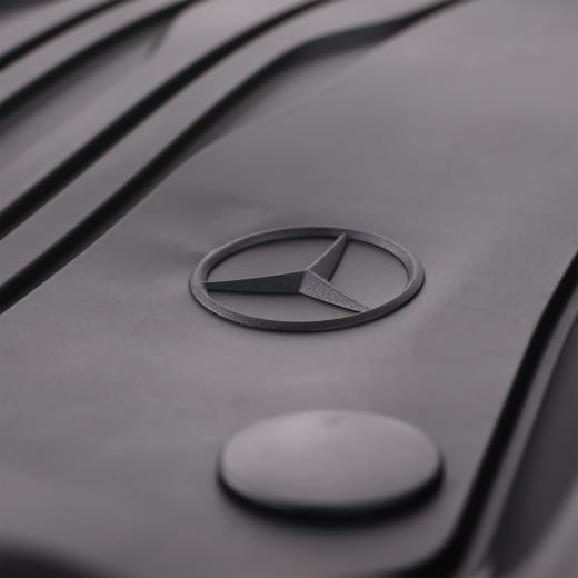 Rubber car mats front GLA electric EQ H244 Genuine Mercedes-Benz | A1746802601 9G33-H244