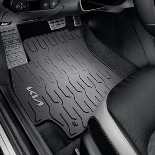 Rubber car mats KIA K4 4-piece set black | GG131ADE00