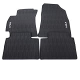 Rubber car mats KIA K4 4-piece set black