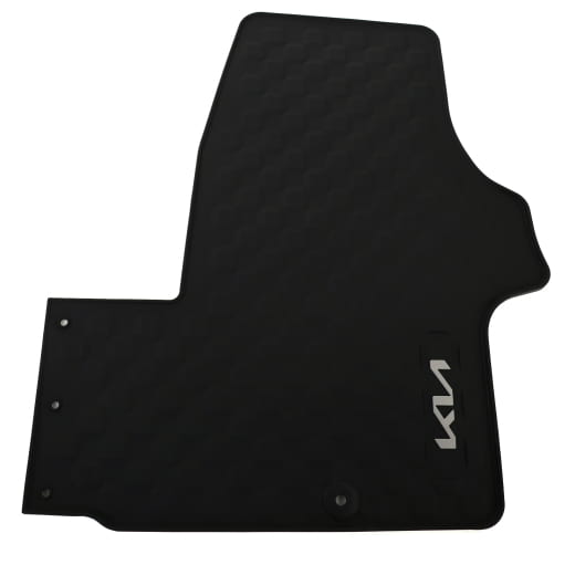 Rubber car mats KIA PV5 2-piece front black | SW131ADE001