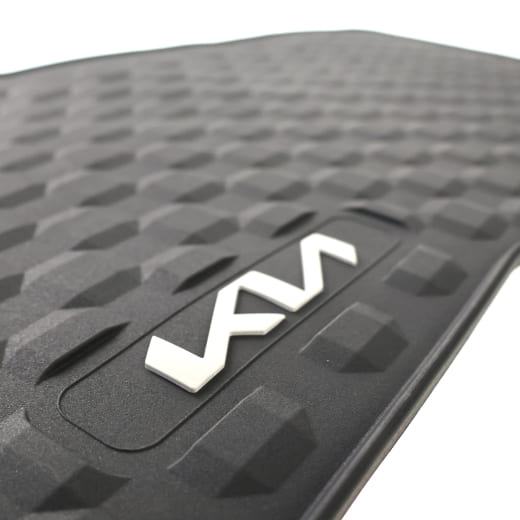 Rubber car mats KIA PV5 2-piece front black | SW131ADE001