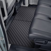 Rubber car mats KIA PV5 2-piece rear black | SW131ADE002