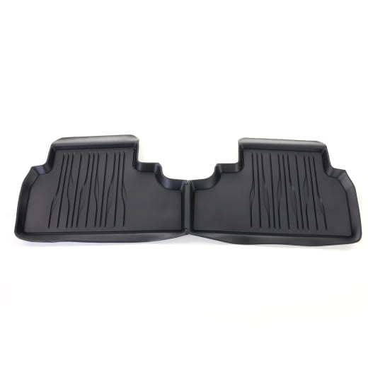 Rubber car mats GLB X244 SUV rear 2-piece Genuine Mercedes-Benz | A2446804801 9G33