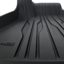 Rubber floor mats AMG GT C192 black 4-piece original Mercedes-AMG | A2326804103 9051-C192