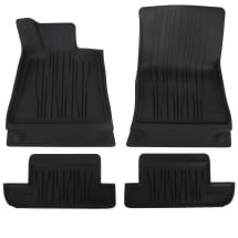Rubber floor mats AMG GT C192 black 4-piece original Mercedes-AMG | A2326804103 9051-C192