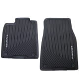 Rubber floor mats Audi e-tron GT front 2-piece black